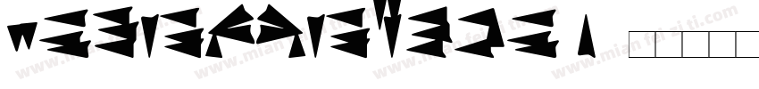 ZiBangWanKuTi J字体转换